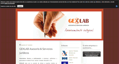 Desktop Screenshot of gexlab.com